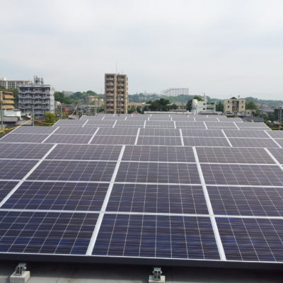 SODEN施工事例　明篤館太陽光発電所　2013年5月完成